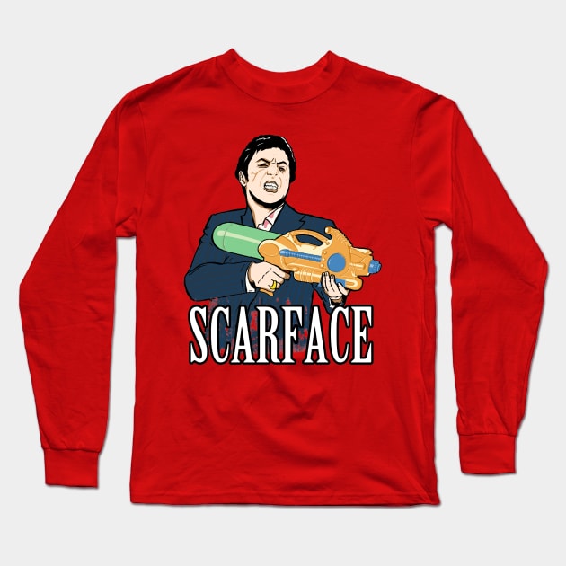 Scarface Long Sleeve T-Shirt by stenio